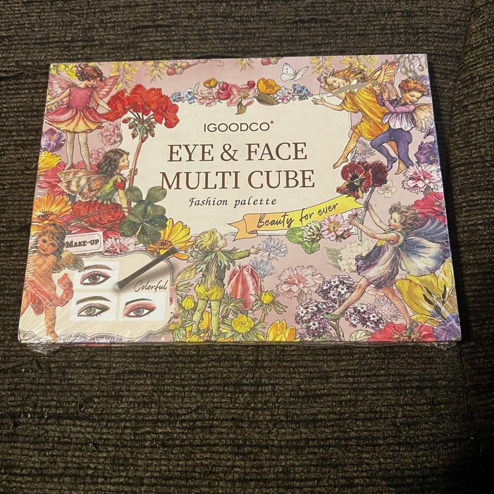 IGooodco Eye & Face Multi Cube Palette - Pink Floral